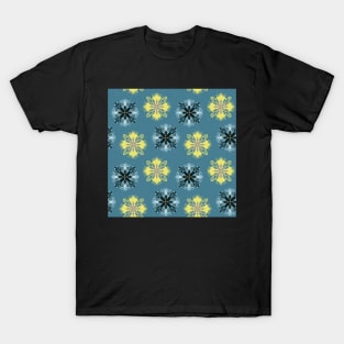 Yellow Mandala Pattern T-Shirt